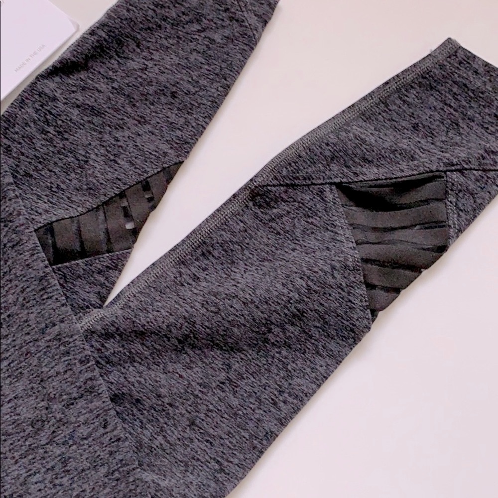 Beyond Yoga stacked and sliced midi leggings